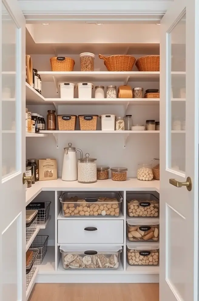 12 Stunning Pantry Ideas for Your Home Design Inspiration 6 Functional Pantry Idea for Organized and Efficient Storage