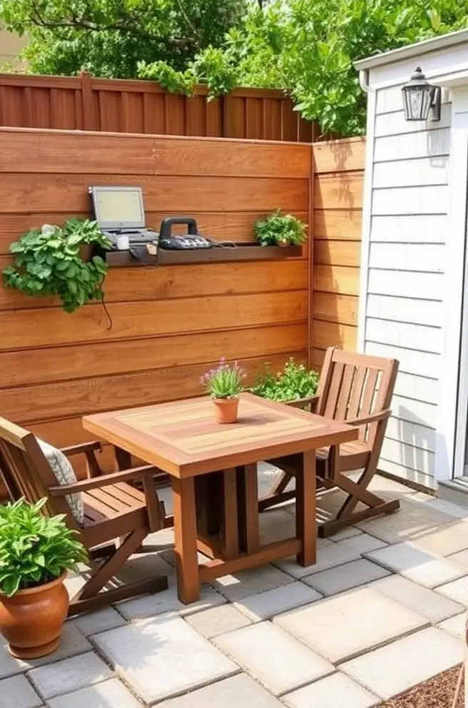Functional Paver Patio Idea for Small Spaces and Compact Yards