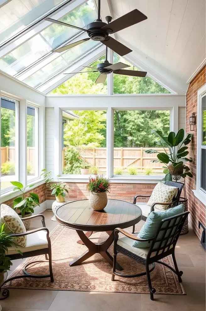 12 Inspiring Sunroom Ideas to Brighten Your Home Decor 12 Functional Sunroom Idea for a Multi-Purpose Space