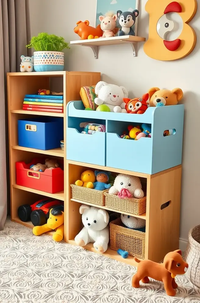 Functional toy storage Idea for easy access and organization