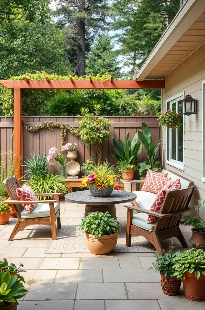 Garden-Inspired Patio Design Idea to Celebrate Nature