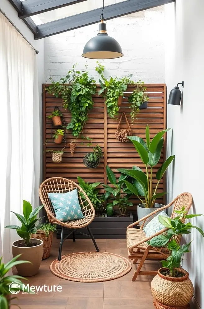 Innovative Small Garden Idea for Cozy Interiors that Promote Relaxation