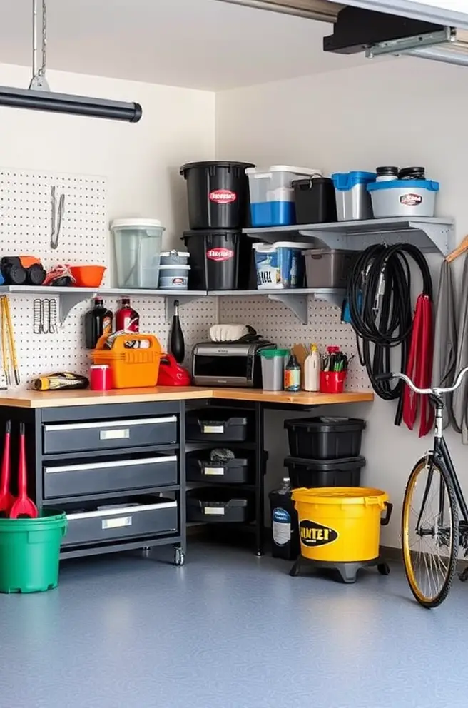 12 Brilliant Garage Organization Ideas You’ll Love 6 Inspiring Garage Organization Idea for a Functional Workspace