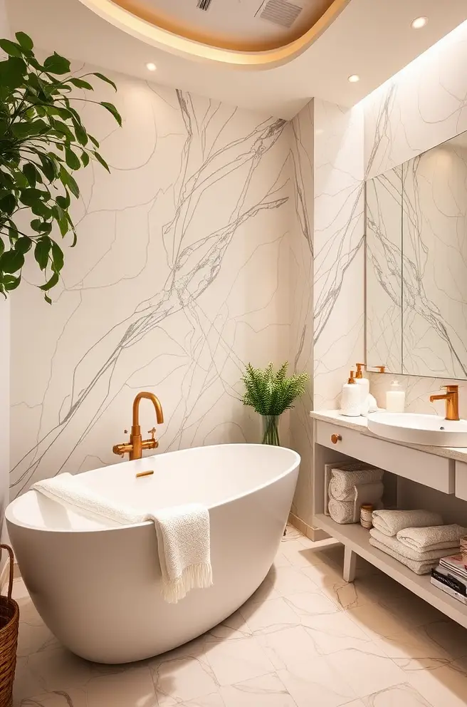 Luxurious Bathroom Idea for a Spa-Like Retreat