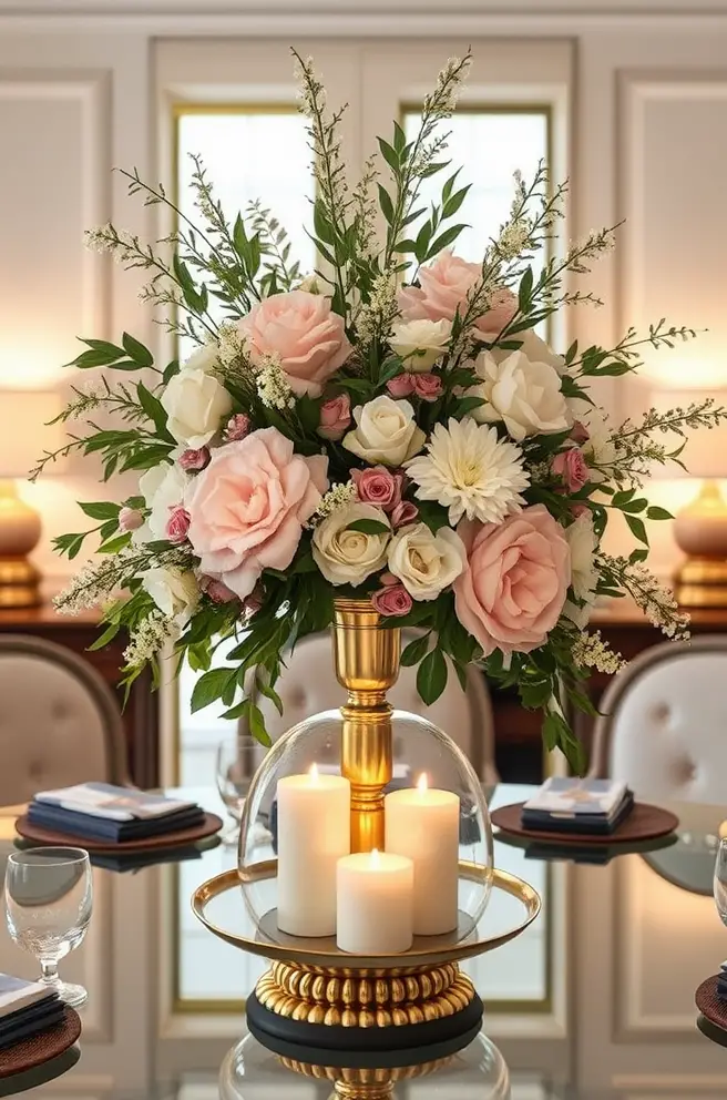 Luxurious Centerpiece Idea That Create a Statement in Any Room