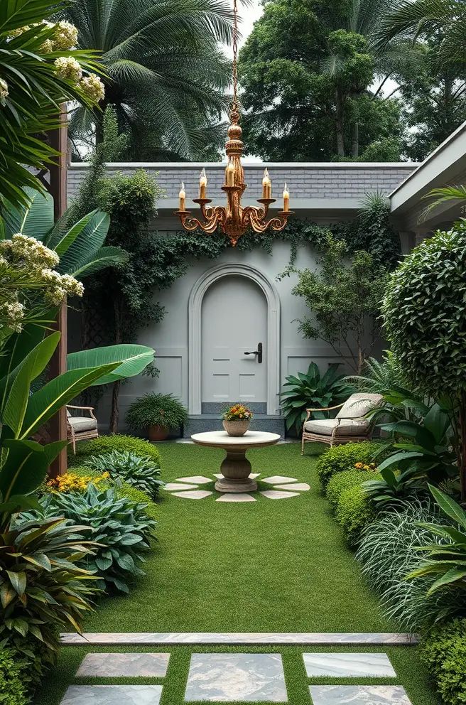 Luxurious Garden Design Idea for an Opulent Retreat