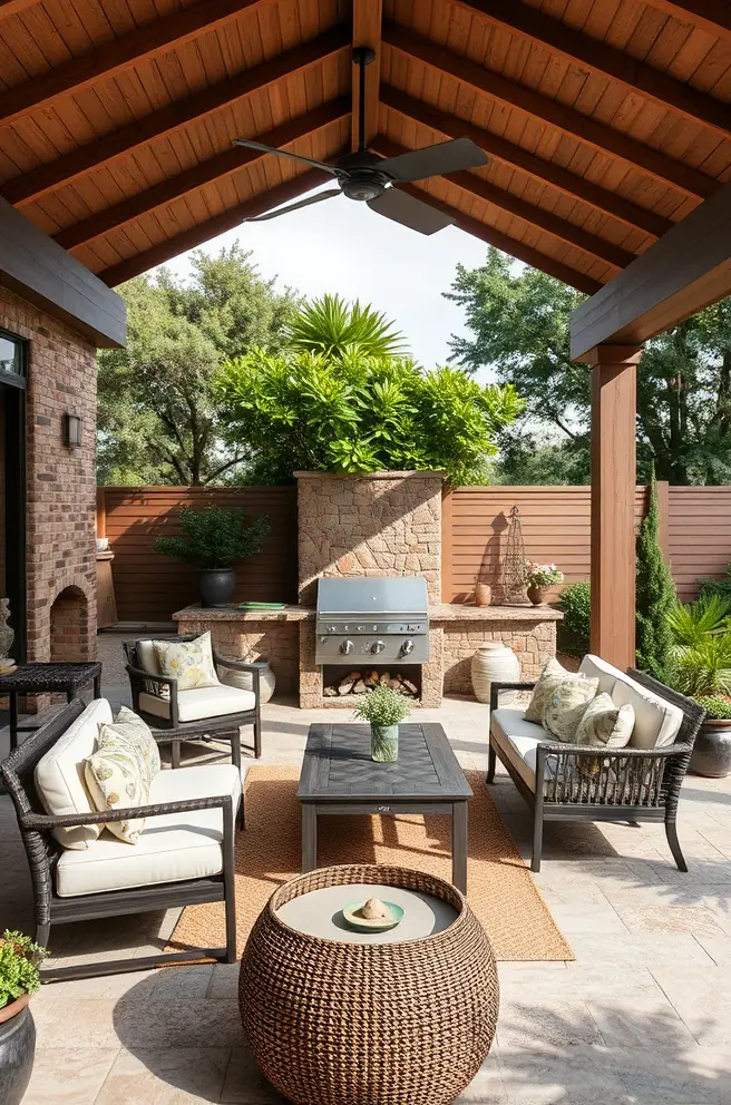 Luxurious Patio Design Idea for Ultimate Outdoor Indulgence
