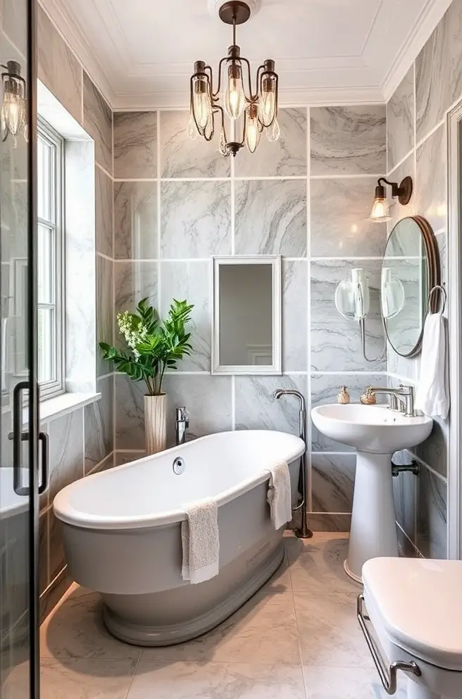 Luxurious Small Bathroom Remodel Idea to Indulge Your Senses