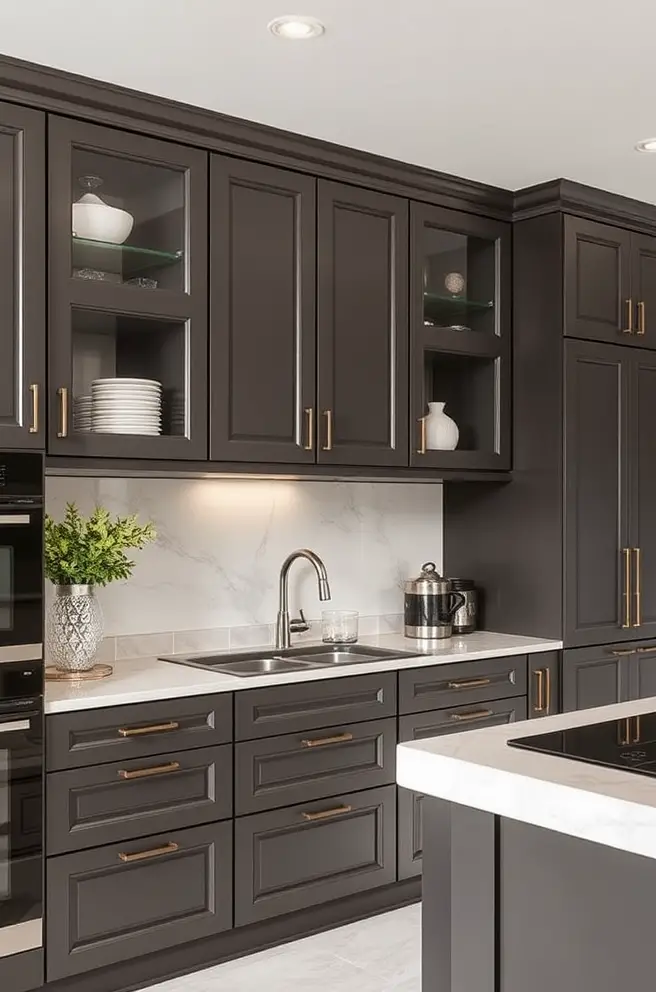 Luxury Kitchen Cabinet Idea for a High-End Finish