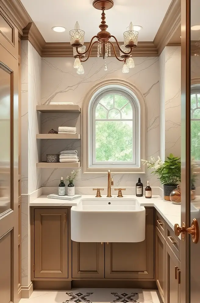 Luxury Laundry Room Sink Styles for Upscale Interiors