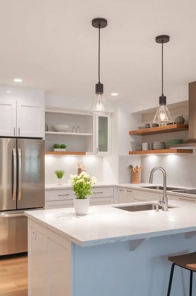Maximize Your Kitchen's Potential with Clever Lighting Idea