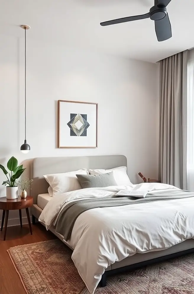 Minimalist Bedroom Design Idea for Simple and Sophisticated Living