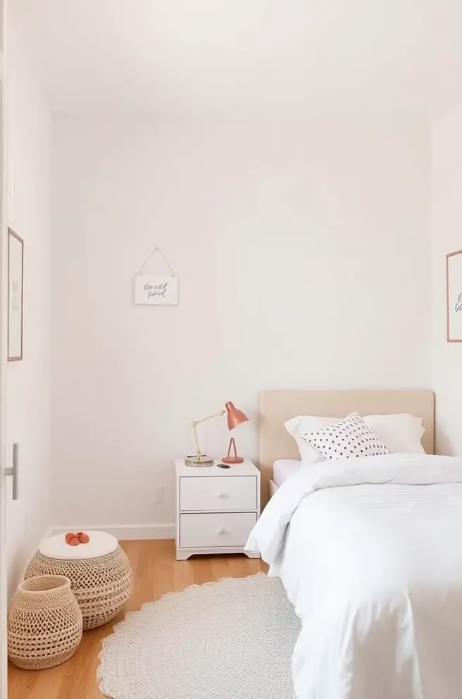 12 Inspiring Girls Bedroom Ideas You’ll Love 9 Minimalist Girls Bedroom Idea for a Simple Serenity