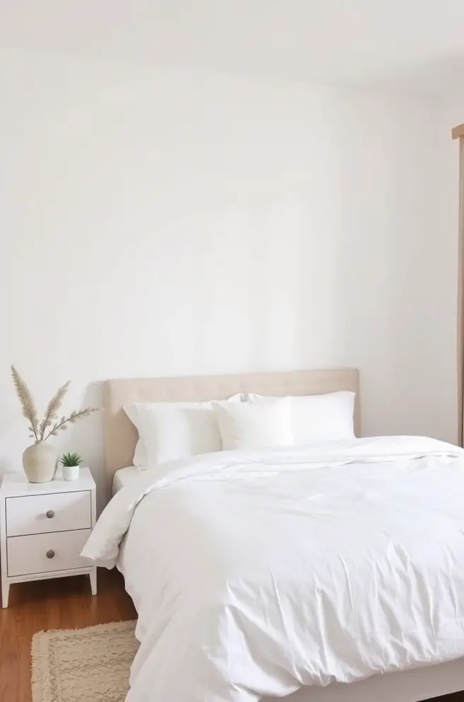 Minimalist Guest Bedroom Idea for Clean and Simple Spaces