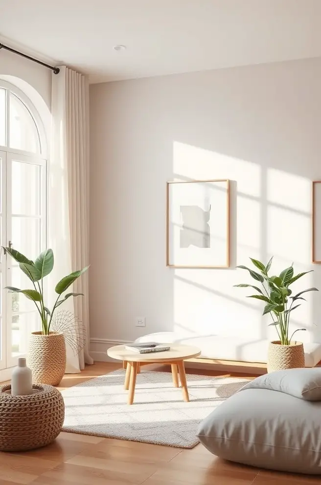 Minimalist Home Decoration Idea for a Clean and Serene Atmosphere