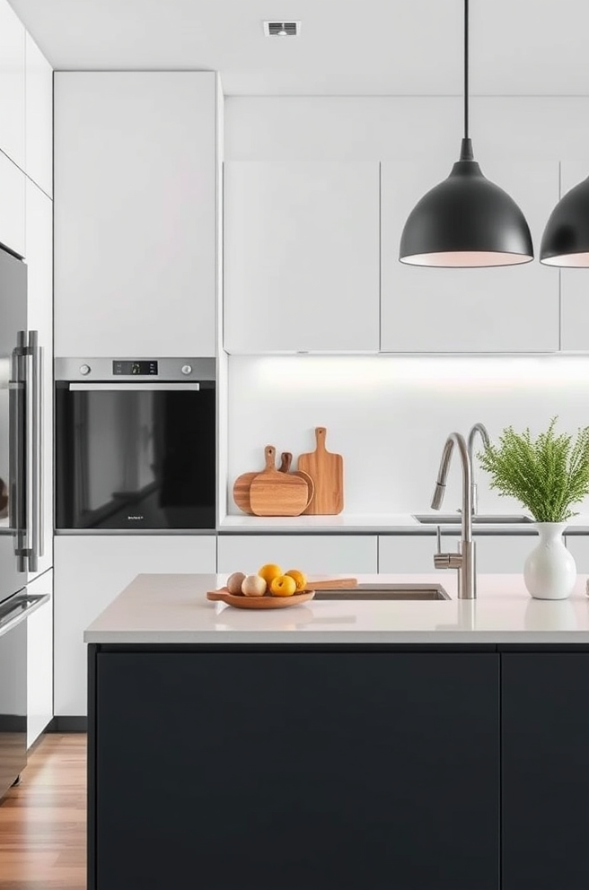 Minimalist Kitchen Idea for a Sleek and Functional Design