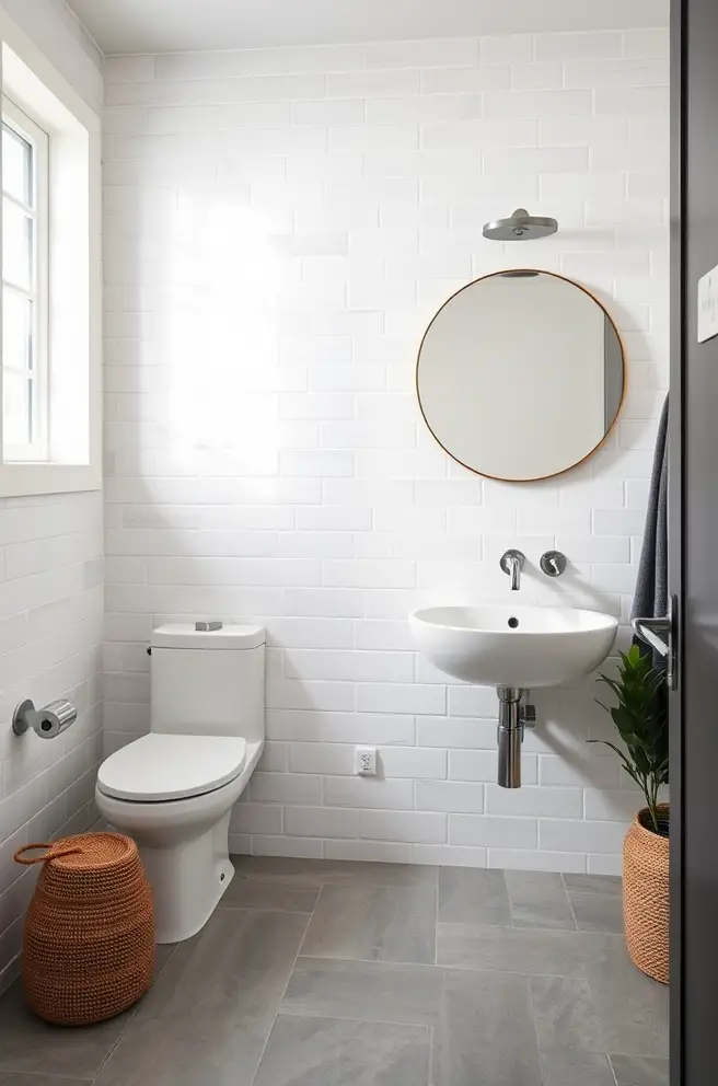 Minimalist bathroom remodel Idea for a clean and fresh look