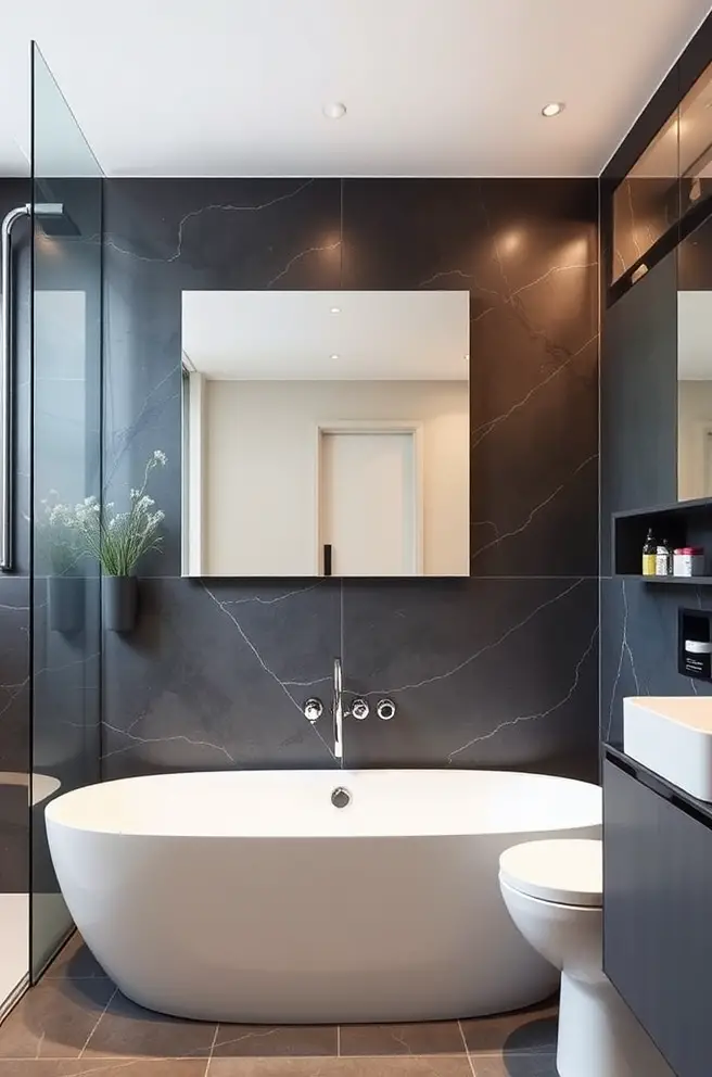 Modern Bathroom Idea to Enhance Contemporary Design