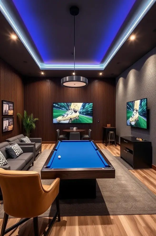 12 Inspiring Game Room Ideas You’ll Love for Your Home 4 Modern Game Room Idea That Combine Style and Functionality