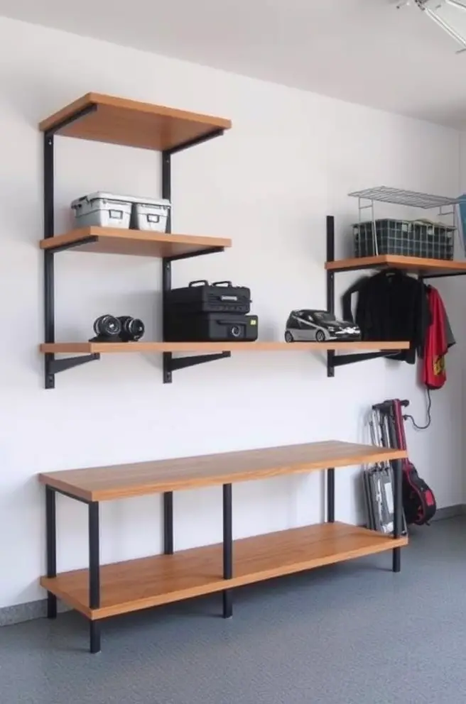 12 Inspiring Garage Shelving Ideas You’ll Love 3 Modern Garage Shelving Idea for a Sleek Look