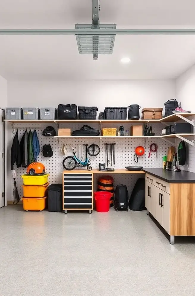 Modern Garage Storage Idea That Enhance Your Home's Aesthetic