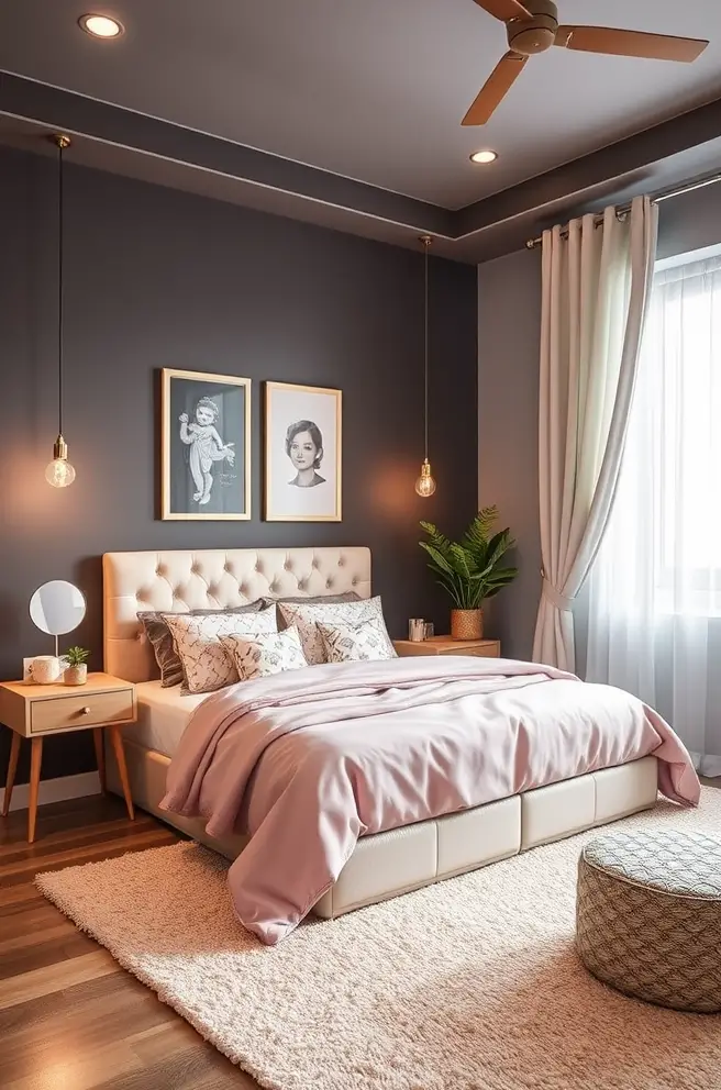 12 Inspiring Girls Bedroom Ideas You’ll Love 3 Modern Girls Bedroom Idea for a Chic and Stylish Space
