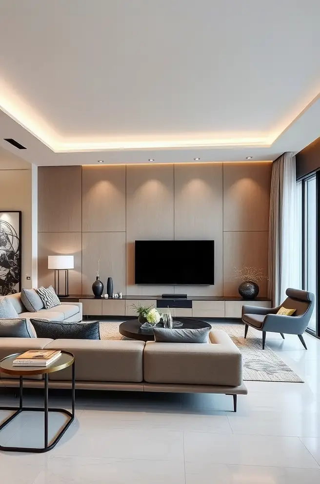 Modern Living Room Idea for a Sleek and Stylish Look