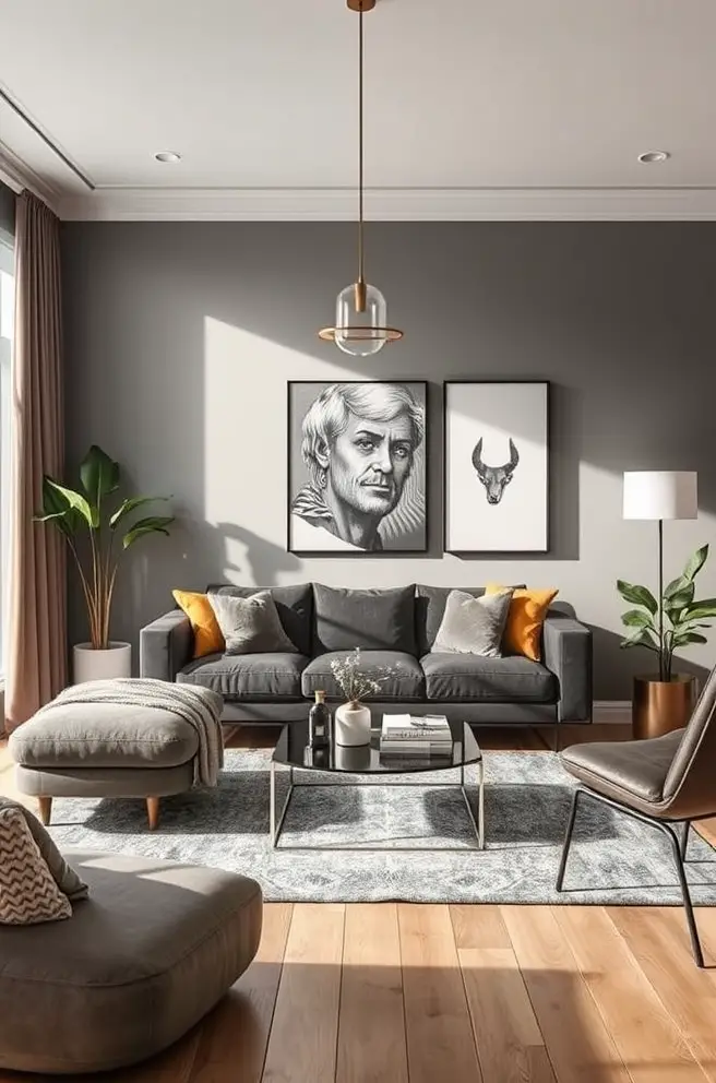Modern Living Room Paint Idea That Will Transform Your Space