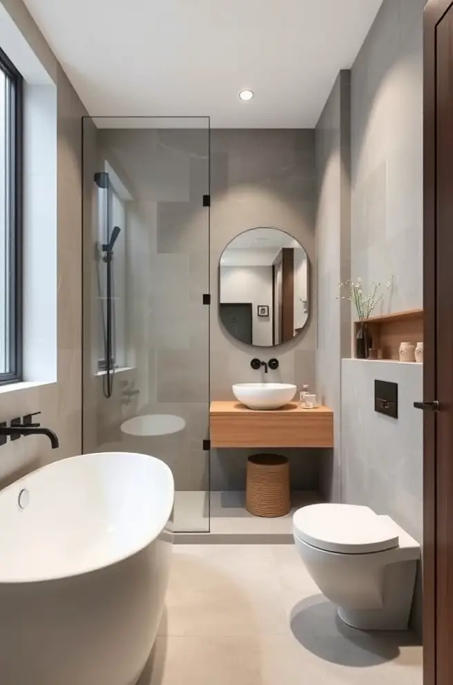 Modern Minimalist Bathroom Design Idea You'll Love