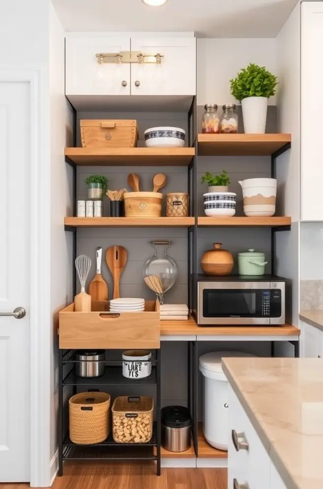 Modern Organization Idea for a Trendy Kitchen Upgrade