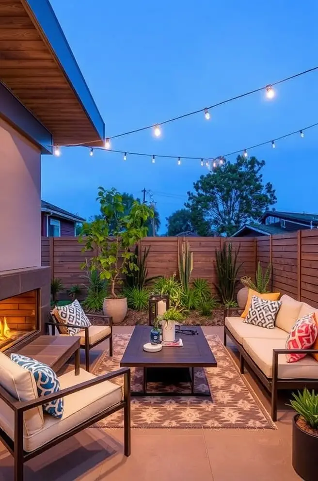 Modern Outdoor Patio Idea to Enhance Your Living Area