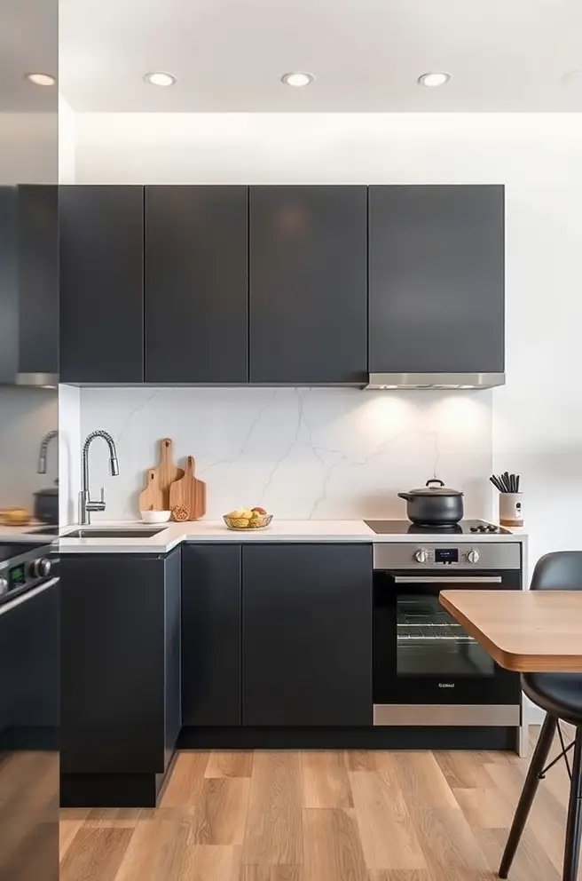 Modern Small Kitchen Idea for a Sleek and Stylish Home