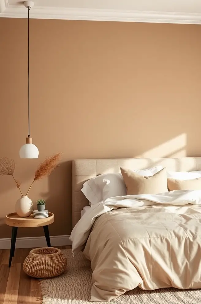 Natural Bedroom Color Idea to Embrace Earthy Tones