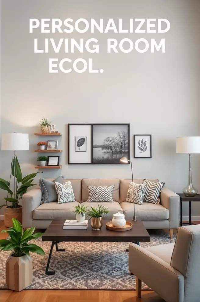 Personalized Living Room Decor Idea to Reflect Your Unique Style