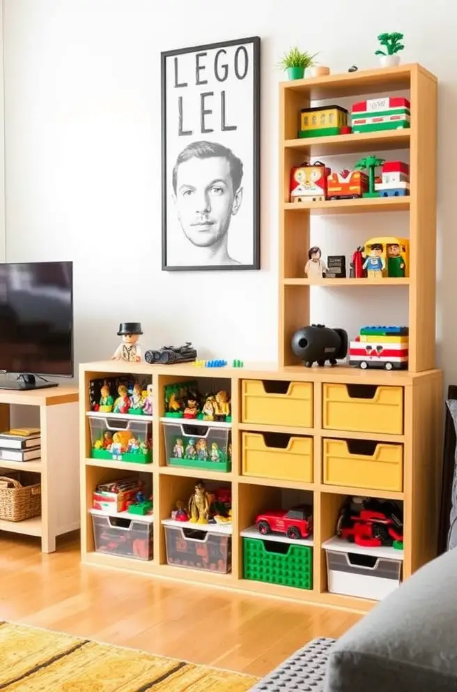 12 Creative Lego Storage Ideas You’ll Love for Your Home 5 Practical Lego Storage Idea for Small Apartments