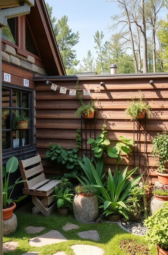 Rustic Garden Design Idea to Bring Nature Closer to Home