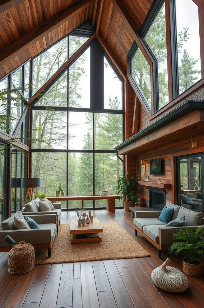 Rustic House Idea That Bring Nature Indoors