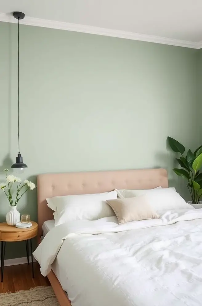 Serene Bedroom Color Idea for a Peaceful Oasis