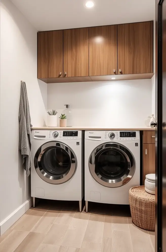 Sleek Laundry Room Idea for a Modern Aesthetic