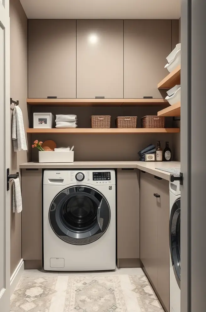 Sleek Laundry Room Organization Concepts for Modern Interiors