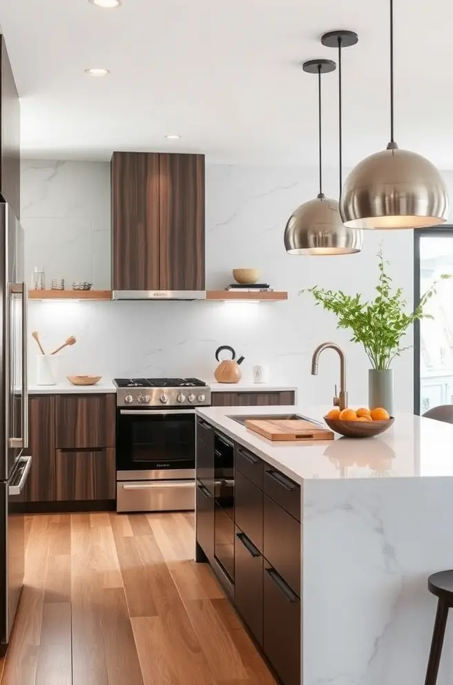 12 Stunning Kitchen Remodel Ideas You’ll Love to Try 3 Sleek Modern Kitchen Remodel Idea for a Contemporary Home