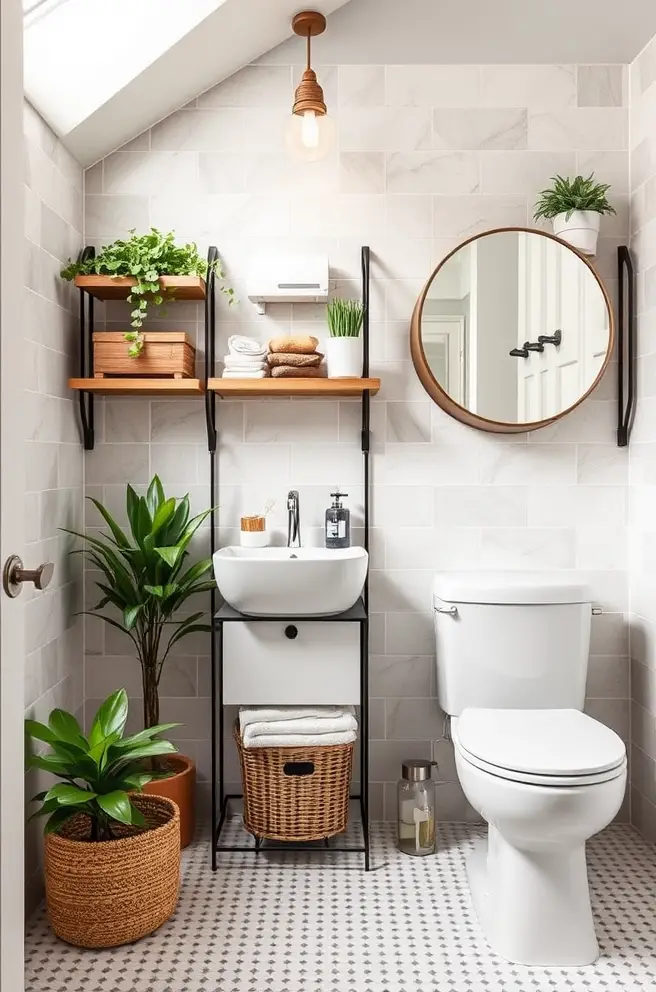Smart Storage Bathroom Design Idea You'll Love