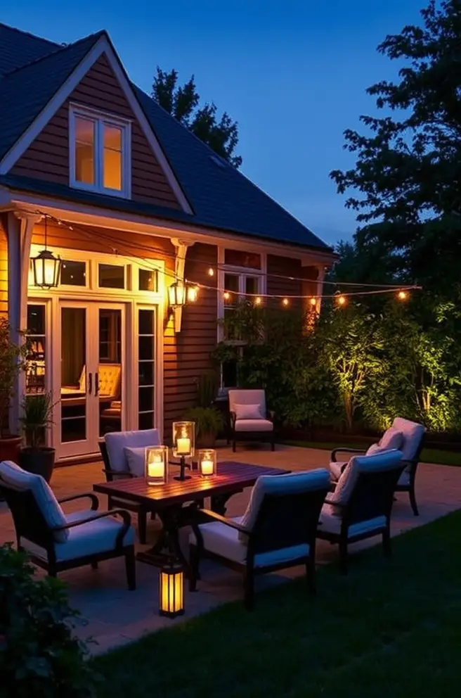 12 Stunning Outdoor Lighting Ideas for Your Home 10 Sophisticated Outdoor Lighting Idea for Elegant Evening Entertaining