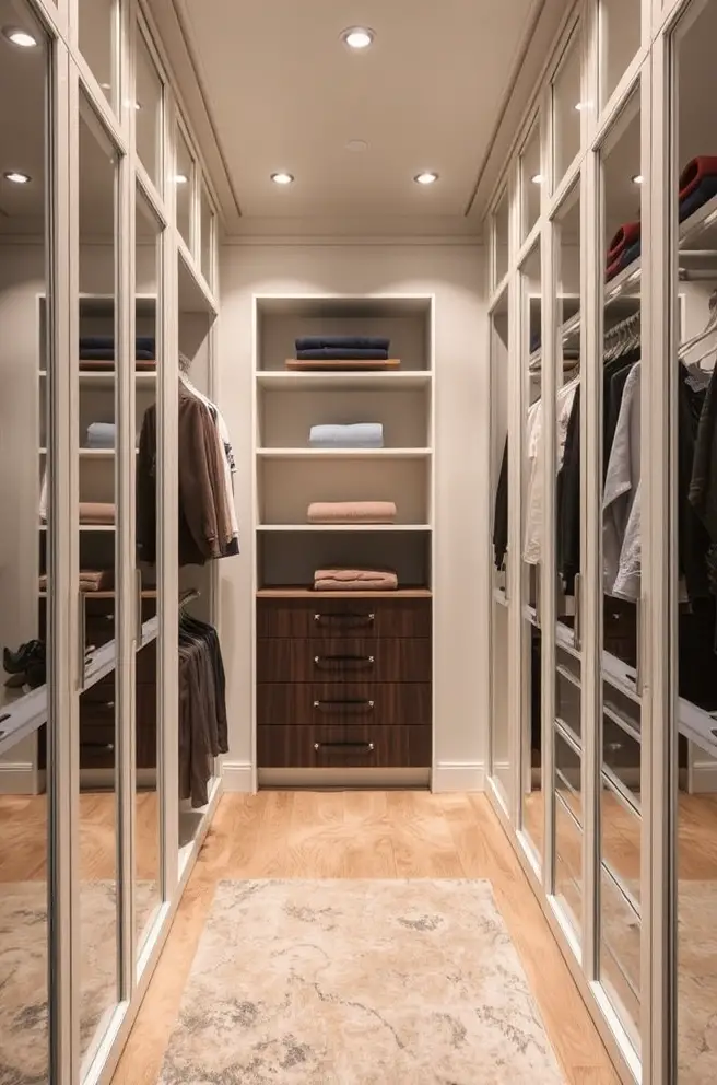 12 Stunning Walk-In Closet Ideas for Stylish Storage Solutions 13 Sophisticated Walk-In Closet Idea for Timeless Class and Style