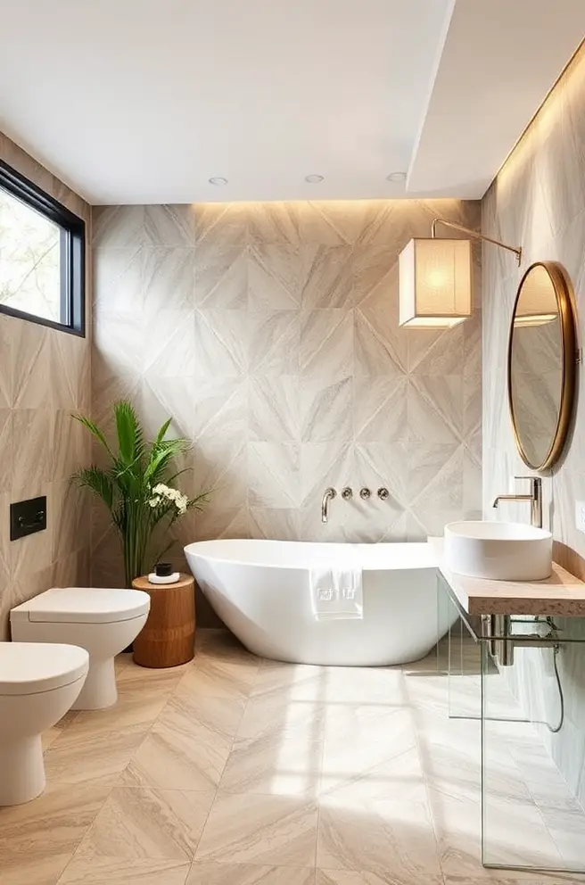 Spa-inspired bathroom remodel Idea that promote wellness