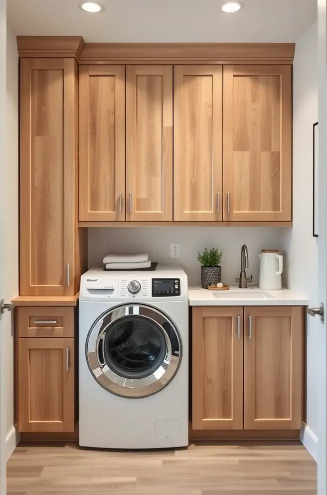 Stylish Laundry Room Cabinets: 12 Inspiring Design Ideas 8 Space-Saving Laundry Room Cabinets for Small Areas