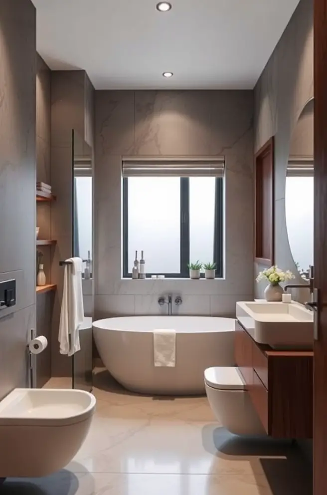 Stunning Modern Bathroom Idea That Transform Small Spaces