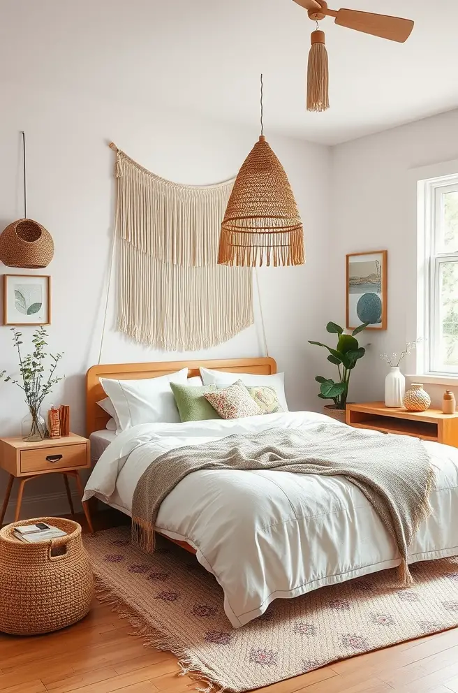 Stylish Boho Bedroom Idea that Transform Your Space