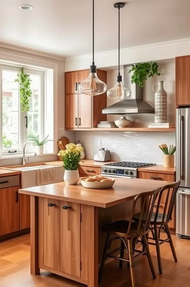 Stylish Home Decoration Idea to Brighten Up Your Kitchen