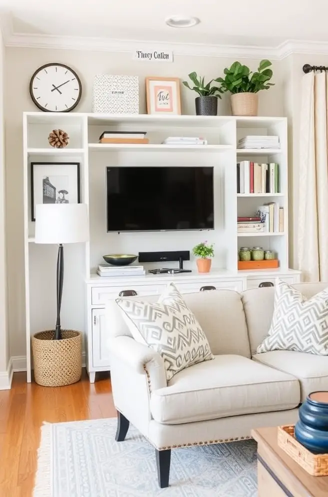 Stylish Organization Idea for a Functional Living Room Revamp
